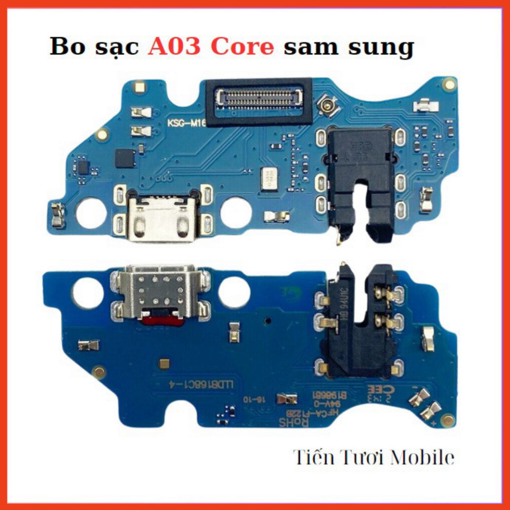 Bo sạc A03 core sam sung,dùng thay thế