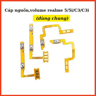 Cáp nguon, volum realme 5/5i/C3/C3i