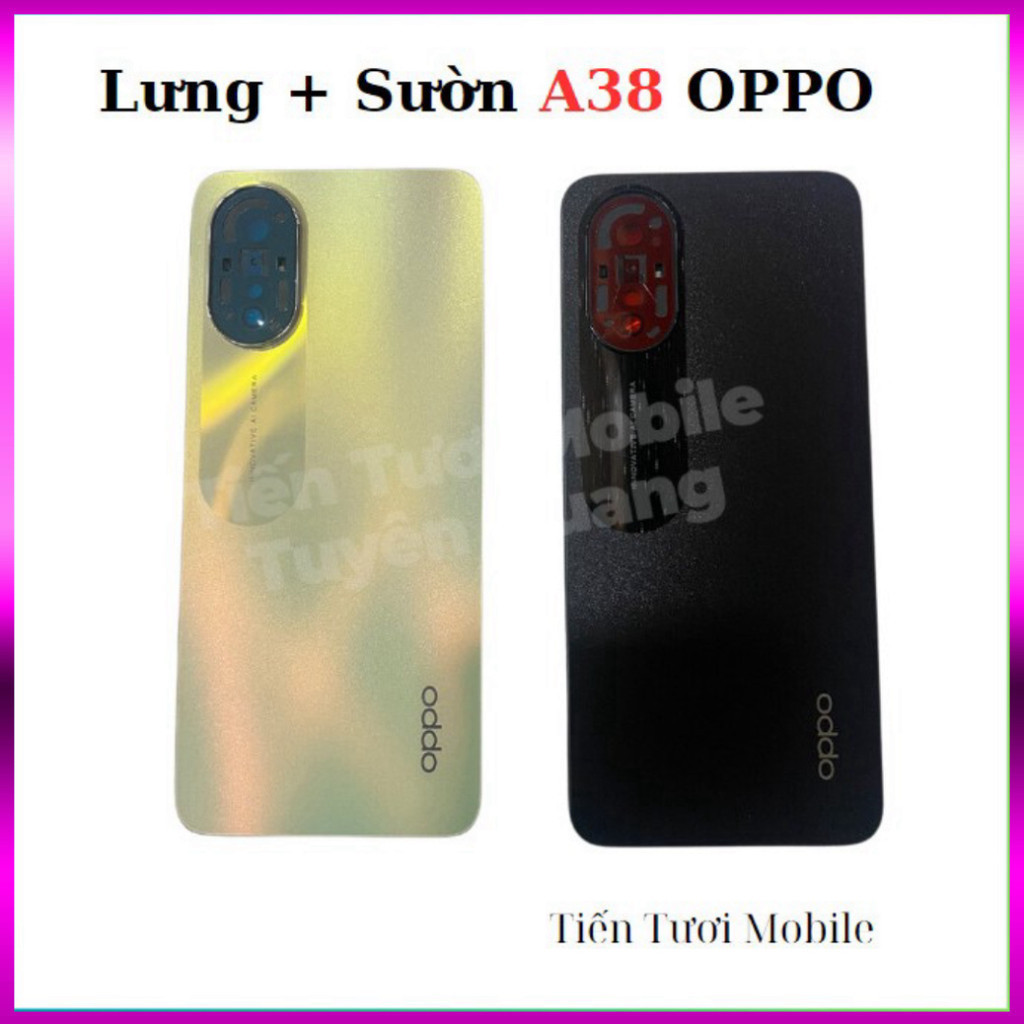 Vỏ Lưng +Sườn A38 Oppo
