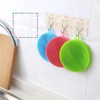 Miếng Rửa Chén Bát Silicon Siêu Sạch
