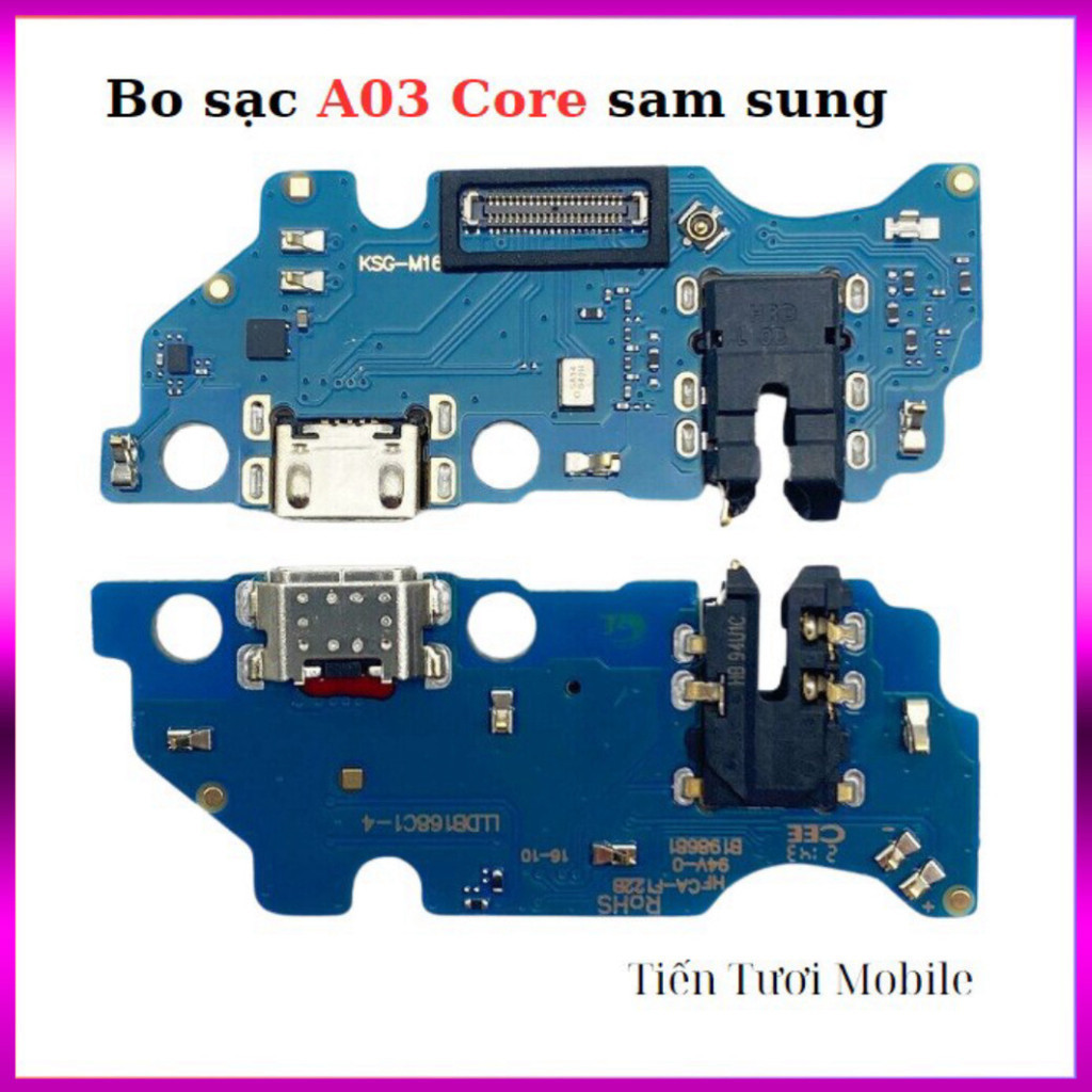 Bo sạc A03 core sam sung,dùng thay thế