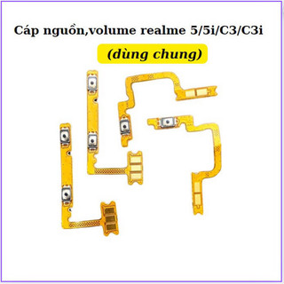 Cáp nguon, volum realme 5/5i/C3/C3i