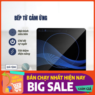 Bếp từ đơn mặt cảm ứng tặng kèm nồi