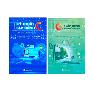 Sách - Combo 2 cuốn : Kỹ Thuật Lập Trình C Căn Bản Và Nâng Cao+Giáo Trình C++ Và Lập Trình Hướng Đối Tượng hh (tái bản)