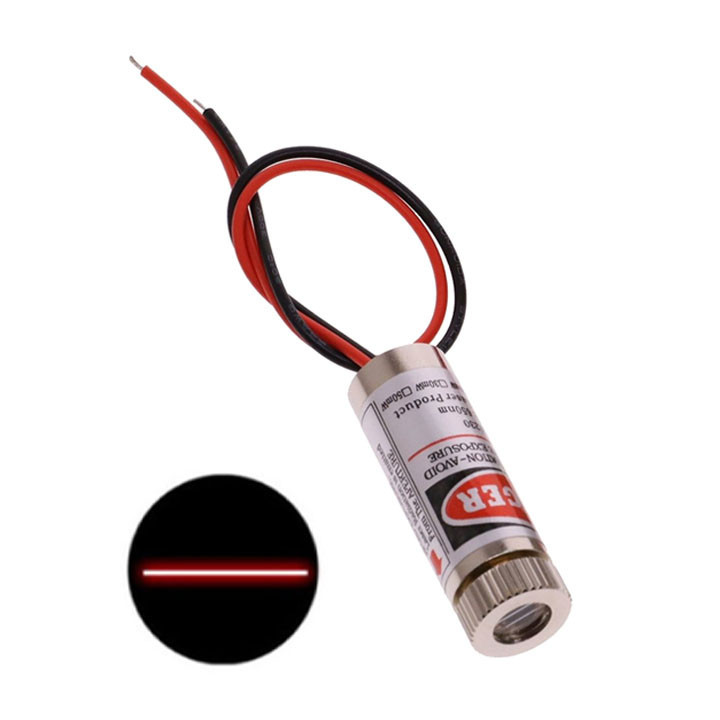 Đèn Chiếu Laze 5V Sáng Đỏ 5mW 650nm Định Vị Đường Ngang