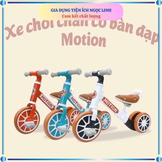 Xe chòi chân  kiêm xe đạp cho bé Motion Xe thăng bằng khung thép ghế da cho trẻ em DC018