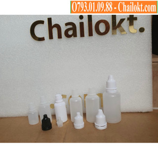 Chai chiết nhỏ mắt, mũi, 5ml 10ml 15ml 20ml 30ml, chai chiết mỹ phẩm. vỏ chai đựng mực xăm/chai nhựa/chai nhựa chiết (KT