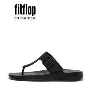 Dép Xỏ Ngón Nữ FitFlop IQUSHION - All Black - II GB3-090