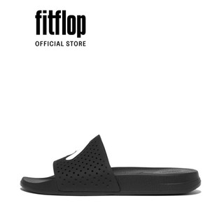 Dép Quai Ngang Nữ FitFlop IQUSHION - Black - II HF6-001