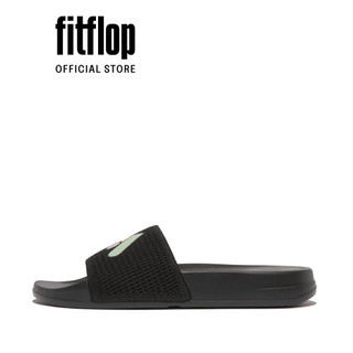 Dép Quai Ngang Nữ FitFlop IQUSHION - Black/Multi - II HL8-A87