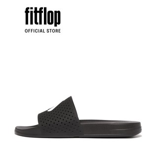 Dép Quai Ngang Nam FitFlop IQUSHION - Black - II HC4-001