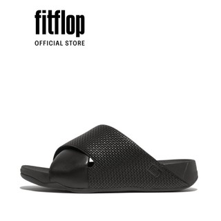 Dép Quai Ngang Nam FitFlop FREEWAY - Black - MC HC3-001