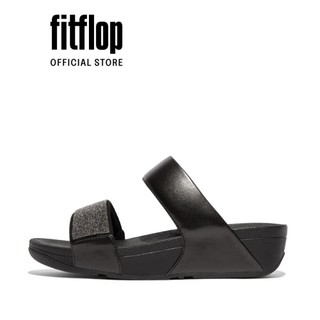 Dép Quai Ngang Nữ FitFlop LULU - All Black - MC GB6-090