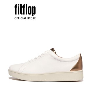 Giày Thể Thao Cổ Ngắn Nữ FitFlop RALLY - Urban White/Bronze - AS DQ3-B16