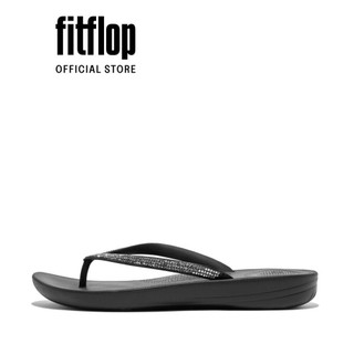 Dép Xỏ Ngón Nữ FitFlop IQUSHION - Black - II R08-001