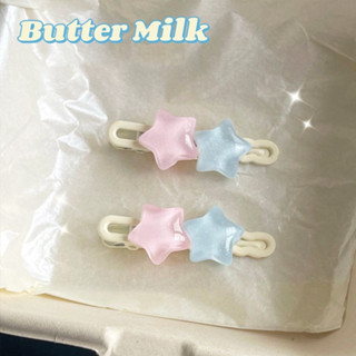 Set Kẹp Tóc Màu Hình Ngôi Sao, Kẹp Mái 2 Bên Ngọt Ngào Dễ Thương Cho Nữ MC30