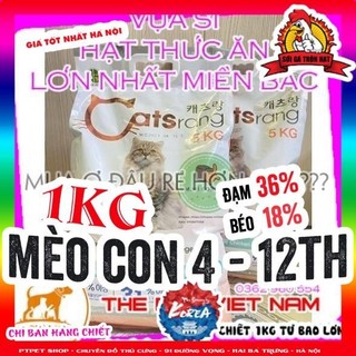Thức Ăn Hạt Khô Catsrang và các loại hạt tổng hợp dành Cho Mèo Mọi Lứa Tuổi 900GRAM - CHỈ BÁN HÀNG CHIẾT