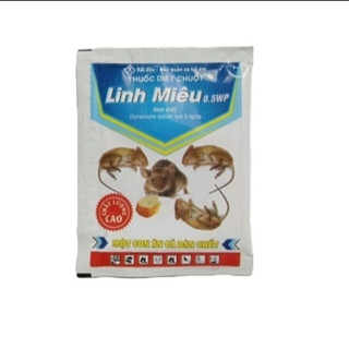Thuốc diệt chuột dạng bột hiệu quả tốt sau 1 lần sử dụng