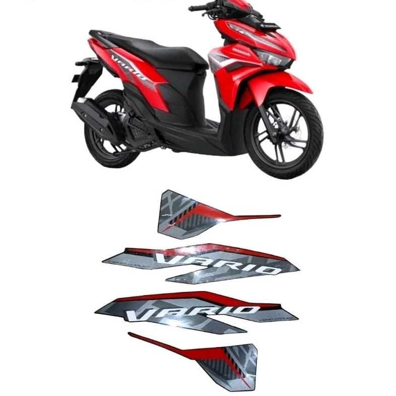TEM VARIO 125 ĐỜI 2023 ĐỎ BÓNG