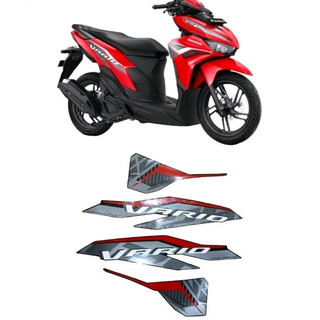 Tem vario 125 đời 2023 đỏ bóng
