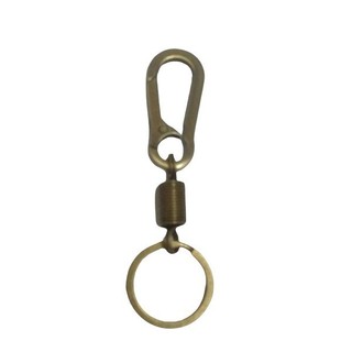 Móc khóa lò xo inox (móc khóa xe, móc chìa khóa)