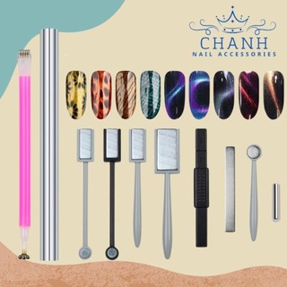 Thanh hơ mắt mèo - Nam châm hút móng nail mắt mèo Chanh Nail