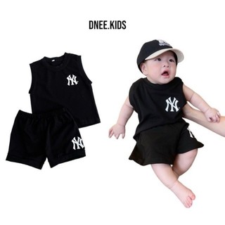 Áo + quần cotton hè mát nyy cho bé .( ảnh thật)