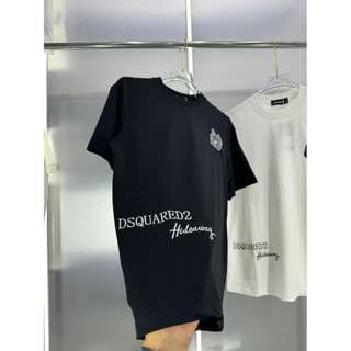 Áo Thun D.S.Q.2 Thêu Logo Cao Cấp Phong Cách Thời Trang - Áo Phông Chất Liệu Cotton Co Giãn 4 Chiều [AO062]