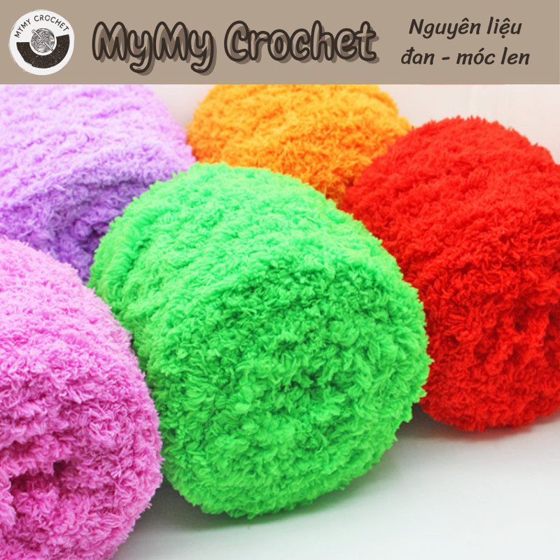 Len Bông Xù 100g