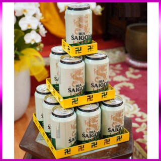 Khay bày tháp bia nước ngọt vuông tròn, khay đựng 3 tầng - 5 tầng cúng lễ trang trí bàn thờ