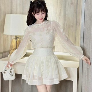 Set Đính Đá Hoa Tơ 3CT Dolldiva Nữ