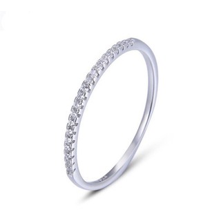 nhẫn 1 hàng đá bạc ta s99