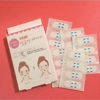 Hộp 40 miếng dán thon gọn, giúp tạo mặt vline dodo label