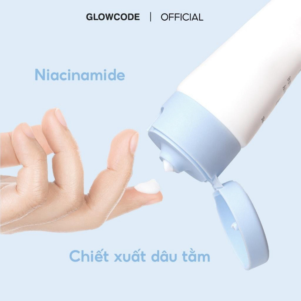 Kem dưỡng trắng da GlowCode với Niacinamide và chiết xuất dâu tằm giúp da sáng mịn và giảm thâm 30gr | BigBuy360 - bigbuy360.vn