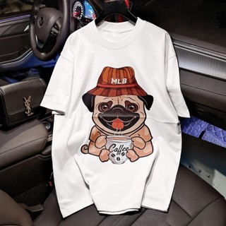 Áo Phông Hình Chó Nam Nữ Form Rộng Tay Lỡ, Áo Thun Local Brand Unisex Vải Cotton Cao Cấp HU