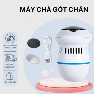 Máy chà gót chân, tẩy da chết cầm tay mini - máy mài gót dụng cụ chà gót tẩy da chết