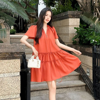 Joven đầm ngắn wendy dáng babydoll 3 tầng trẻ trung