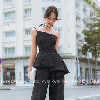 Áo peplum lệch vai Joven
