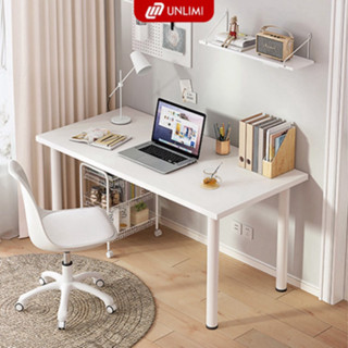 Bàn làm việc đa năng, bàn học chân sắt mặt gỗ thương hiệu UNLIMI - GM62