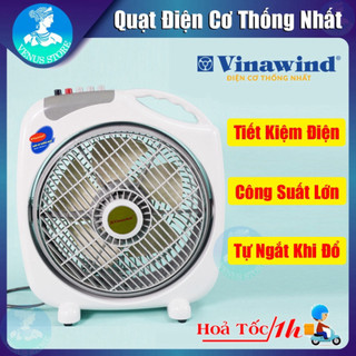 Quạt Điện Pramie Thống Nhất Hộp Vinawind Điện Cơ Thống Nhất QH-300LP/QH-350LP Bảo Hành 24 Tháng