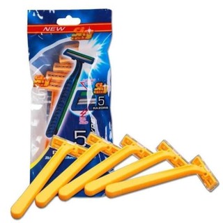 (01 Cây ) Dao cạo râu 2 lưỡi có thể cạo sát ở tất cả các vùng trên khuôn mặt.