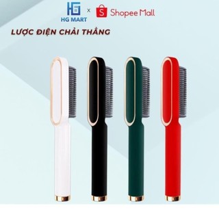 Lược điện chải thẳng tóc hgmart, máy uốn duỗi tạo kiểu phù hợp với mọi loại tóc