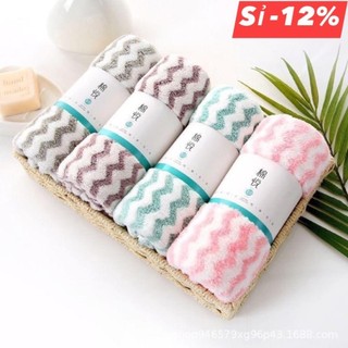 Khăn mặt lông mịn xuất Hàn 30x50cm