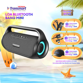 Loa Bluetooth Mini 5.3 ngoài trời chống nước TRONSMART BANG MINI – Đèn Led - Công suất 50W - Chống nước IPX6