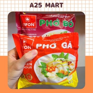 Combo 5 Gói Phở Vifon Hương Vị Bò/ Gà 650g