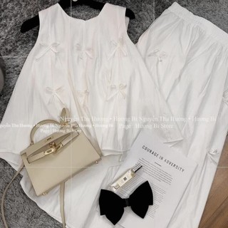 SET THÔ ĐÍNH NƠ CHÂN VÁY XOÈ