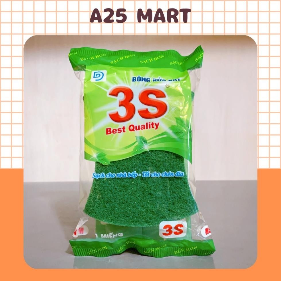 Bông Rửa Bát 3S Chất Lượng Cao
