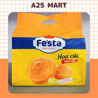 Bánh Mì Hoa Cúc Ngàn Lớp Festa Richy Túi 120g (4 Gói x 30g)