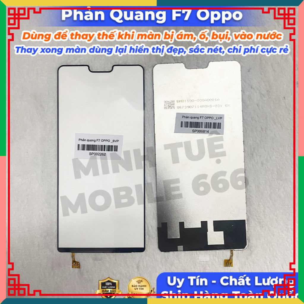Phản quang f7 oppo (tấm phim màn hình f7 ,hàng mới về