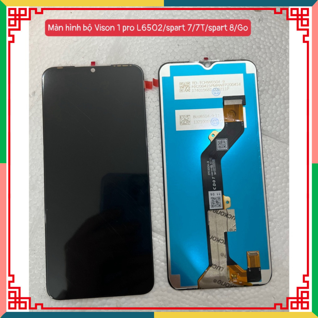 màn hình bộ Vision 1 pro L6502/Spart 7/7T/Spart 8/Go ,hàng mới về